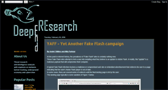 Desktop Screenshot of deependresearch.org
