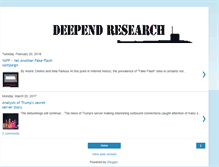Tablet Screenshot of deependresearch.org